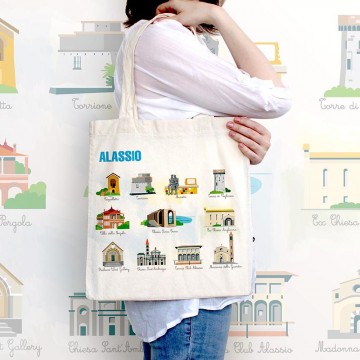 Borsa “Luoghi di Alassio” Borsa “Luoghi di Alassio”