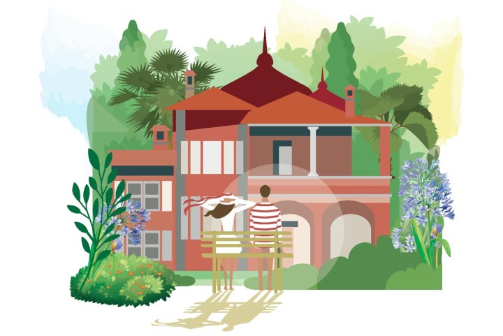 Cartolina - Villa Pergola