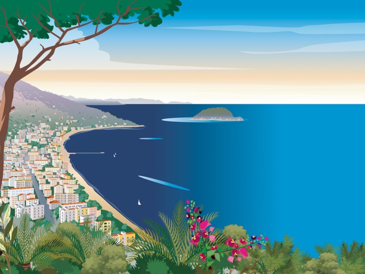 Golfo di Alassio 59x42