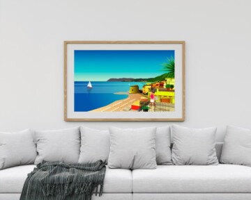 Panorama con il torrione