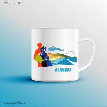 Tazza Spiaggia di Alassio